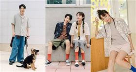 ▲新生代優質演員黃信赫及時尚KOL石宇曦演繹各式襯衫穿搭，男女適穿的版型，讓人能夠玩出豐富的夏日OOTD。