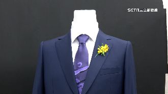 獨／賴清德就職西裝曝！點名幸運紫領帶