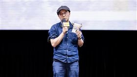 2024TIDF台灣國際紀錄片影展開幕，張照堂之子張世倫致詞。（圖／TIDF提供）