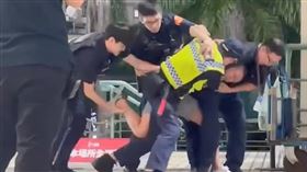 新莊棒球場,喝醉,撿球,衝突,