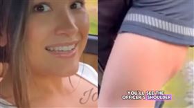 網紅遇臨檢「露出雪乳任揉捏」！肉體換免單（圖／翻攝自NewsChannel5）