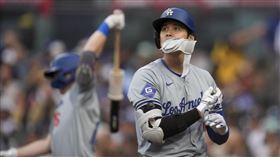 ▲大谷翔平中斷連2場比賽沒有安打低潮。（圖／美聯社／達志影像）