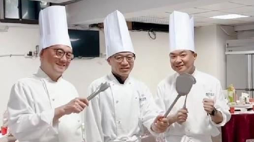 淡水分局長化身型男主廚！辦桌母親節饗宴