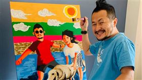 九把刀被YouTuber「叉雞」點名。（圖／翻攝自FB／九把刀）