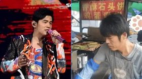 周杰倫在中國巡演，攤販「粥餅倫」最近也展開全國巡餅，吸引不少粉絲搶拍。（圖／翻攝微博）