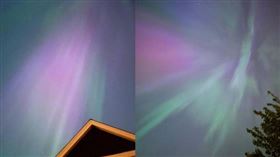 ▲藝人曾寶儀透露，妹妹竟然在溫哥華看到極光，一家人又驚又喜。（圖／翻攝自曾寶儀 Bowie臉書）