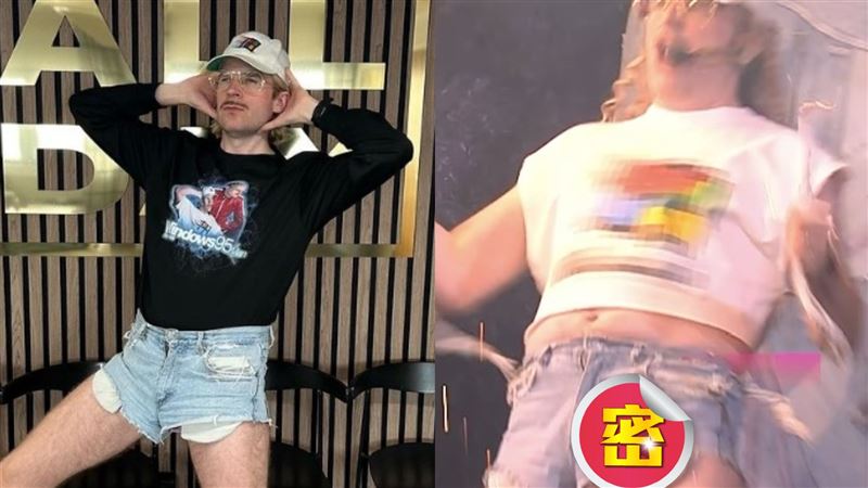 男歌手熱唱「蛋蛋」竟掉出　百萬觀眾看光