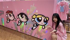 《飛天小女警》快閃台中大遠百。（圖／品牌業者提供）