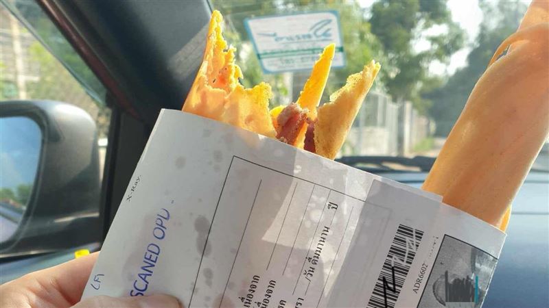 買小吃包裝竟是病歷單　他崩潰：還得B肝