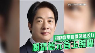 獨／賴清德元首照曝！招牌髮淺微笑展活力