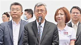 行政院長陳建仁今(13)日出席「國1大雅系統交流道通車典禮」.(圖/行政院提供)