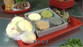 ▲包子與粽子的供品組合諧音為「包你中」。（圖／寶島神很大）