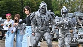 ▲《假面騎士系列》，半田健人，芳賀優里亞、村上幸平。（圖／華映娛樂）