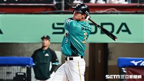 ▲台鋼雄鷹中外野手陳文杰。（圖／記者劉彥池攝影）