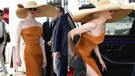 安雅泰勒喬伊現身坎城影展。（圖／美聯社／達志影像）