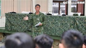 陸軍司令部是官督導長林榮華（陸軍司令部提供）