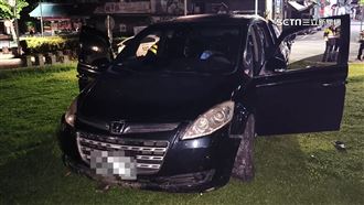 拒檢逃逸爆胎　車上2人竟棄車跳進淡水河