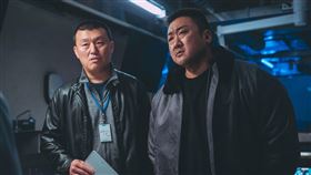 ▲《犯罪都市4》馬東石，金武烈，李東輝，朴智煥。（圖／車庫娛樂）