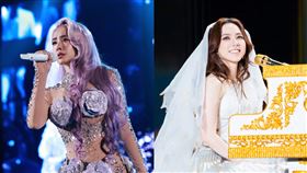 鄧紫棋,蔡依林（圖／翻攝自微博）