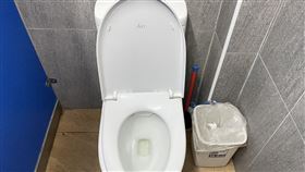 公廁 坐式馬桶(記者賴俊佑攝影)
