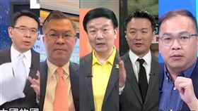 劉寶傑、黃世聰、于北辰、李正皓與王義川。（圖／資料照、組合圖）