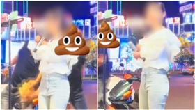 身障妹街頭賣唱「竟被調戲打屁股」！影片曝光網全怒了：人渣（圖／翻攝自沸點新聞）