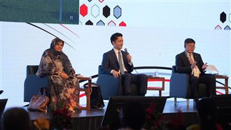 蔣萬安出席Sushi Tech論壇　分享智慧防災