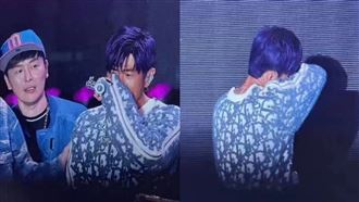 周杰倫福州開唱罕見暴哭！崩潰忍不住淚水