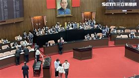 立法院藍綠白為國會改革法案衝突（圖／記者高逸帆攝影）