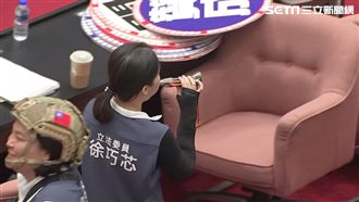 徐巧芯議場內吹汽笛！韓國瑜受不了要她收