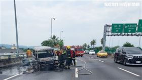 屏東,國道,火燒車,跳車