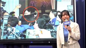 國民黨今晚舉行記者會，指控綠營「冷血」，只說自己立委受傷，別人受傷視而不見。