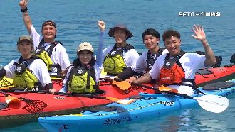 用獨木舟划到石垣島！KID挑戰極限特訓