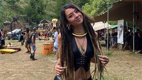 夏妮．魯克（Shani Louk）的遺體被尋獲。（圖／翻攝自@shanukkk/Instagram）