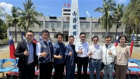 賴士葆太平島考察（圖／翻攝自臉書）