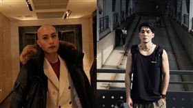 黃宣（左）《歌手》演出被說掉拍，偉晉（右）幫抱不平。（圖／翻攝自IG、微博）
