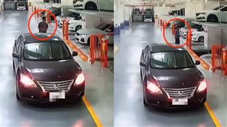 人都還沒出來！她車位剛停好秒被送下樓