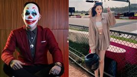 夏筠婷疑似遭AI換臉不雅片外流，勾惡發布相關影片。（組合圖／翻攝自IG、Youtube）