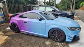 蘆竹分局表示，此案件為112年一月份所偵辦一件偽造車牌案的徐姓當事人所駕駛之車輛。（圖／桃園電子報）