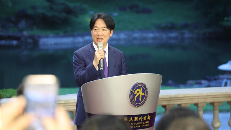 賴清德：感謝訪賓挺台　將繼續壯大台灣