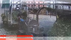 祕魯,破碎機,工安意外（圖／翻攝Jtv Noticias Oficial）