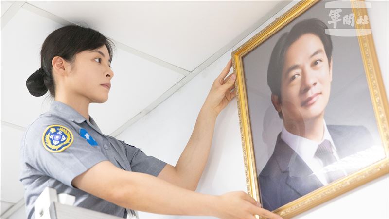 效忠三軍統帥！國軍換玉照蔡英文改賴清德