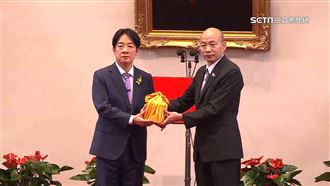 賴清德宣誓就職！韓國瑜授中華民國之璽