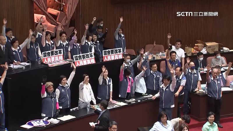 立院表決戰藍拚三讀　綠喊全力阻擋違憲案