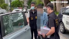 北市呂男參加松山慈祐宮平安餐活動時，酒後揮刀捅傷2名男子遭逮。（圖／翻攝畫面）