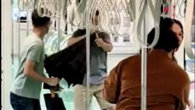 中捷砍人,台中捷運(圖/翻攝黑色豪門企業)