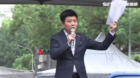 ▲0521立法院場外苗柏雅演說