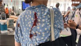 外籍女乘客,中捷,砍人,見義勇為（圖／翻攝畫面）