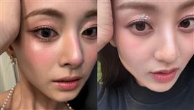 志效，子瑜，TWICE。（圖／翻攝自微博）