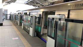 高捷岡山車站完成試運轉測試高雄捷運將向北延伸至RK1岡山車站，目前RK1已完成試運轉測試，22日起將進行初履勘檢查前置準備作業，預計5月上旬初勘。（高雄市捷運局提供）中央社記者林巧璉傳真  113年4月20日